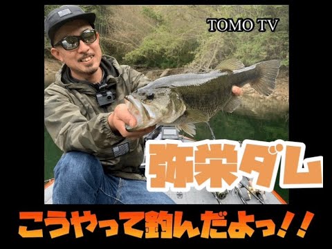 弥栄ダム バス釣り 4月下旬 春の弥栄湖 こうやって釣んだよっ 全国釣り動画 Snsまとめサイト